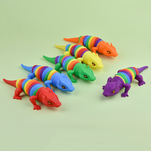 Vendita calda decompressione giocattoli animali decompressione cartone animato lumache nodose puzzle per bambini lucertole mutanti divertenti - Product Image 6