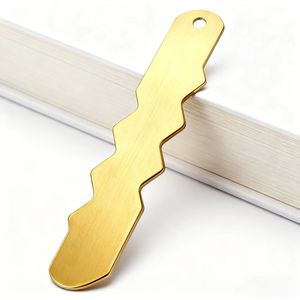 Personalized Custom Logo Book Mark Stainless Steel Aluminum Copper Blank Brass Metal <b>Bookmarks</b> Gold Plated Metal Etched <b>Bookmark</b> - Product Image 4
