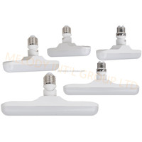 Tube LED T37 T45 T50 de haute qualité favorable, forme en T, G24D G24 E27 B22 E14 9W 12W 15W, lampe de garage LED déformable 230V