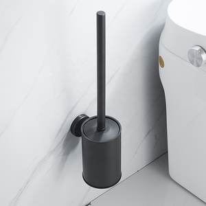 <span class=keywords><strong>Brosse</strong></span> de toilette ronde noire dorée multi couleurs personnalisée en gros <span class=keywords><strong>brosse</strong></span> de toilette murale suspendue avec support - Product Image 4