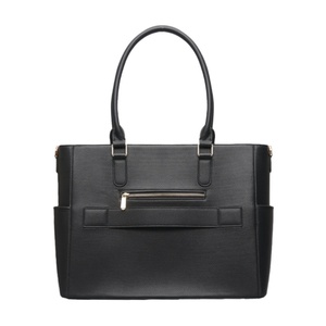 Sac de voyage multifonctionnel pour femme en cuir PU avec compartiment isotherme, grande capacité, fermeture éclair et sangle de transport - Product Image 2