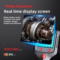 Cámara Endoscópica de Alta Definición Modelo P100 para Reparación de Automóviles, Inspección Industrial de Tuberías de Alcantarillado y Motores, Sonda Fabricada en China