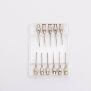 Base à roulettes en acier inoxydable vétérinaire pour le montage d'aiguilles de <span class=keywords><strong>seringue</strong></span> animale réutilisables et écologiques - Product Image 3