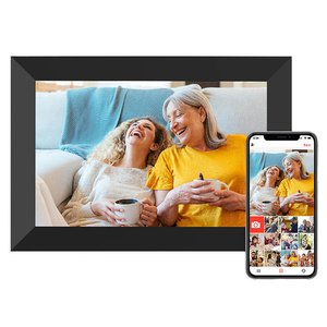 Marco de <span class=keywords><strong>Fotos</strong></span> Digital WiFi de 10.1 Pulgadas con Pantalla Táctil IPS, Comparte <span class=keywords><strong>Fotos</strong></span> y Videos de Forma Remota a Través de la Aplicación/Correo Electrónico, Formatos de Video AVI/MP4 - Product Image 1