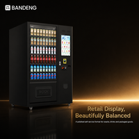 BANDENG 6610Pro 22T, Elevador con Pantalla Táctil Diseñado para Operaciones de Venta de Bebidas y Aperitivos con Opción de Selección de Producto en 54 SKU