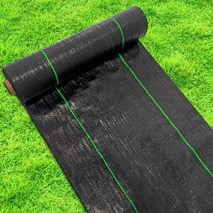 Toile de paillage robuste pour aménagement paysager, couverture de <span class=keywords><strong>sol</strong></span> pour jardins potagers et parterres de fleurs - Product Image 2
