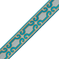 Width7.5CM Rideaux en dentelle brodée Rideaux romains oreillers accessoires bordures décoratives