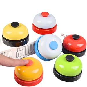 มีสินค้าในสต็อก กระดิ่งโลหะพลาสติกเปลี่ยนสีได้ ปรับแต่งได้ สำหรับเกมกระดานปาร์ตี้ เครื่องทำเสียง กระดิ่งบอกเวลา สำหรับเกมไพ่ - Product Image 3