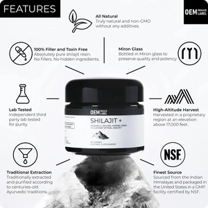 Биокаро OEM Shilajit крем-паста, добавка нескольких минералов, смола Fulvic Acid Shilajit, чистый хималаян для иммунной поддержки - Product Image 2