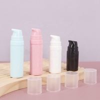 Emballage cosmétique de luxe Conteneur de crème en plastique PET Bouteilles à pompe pour lotion et sérum