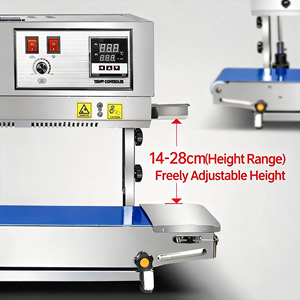 Système de scellage continu industriel FR-150JDEU pour sachets de <span class=keywords><strong>soupe</strong></span> et produits liquides avec machine de scellage commerciale - Product Image 5