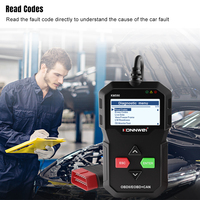 Scanner OBD2 pour voiture économique KW590, scanner OBD automobile, scanner OBD 12V