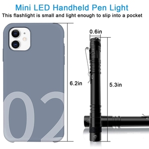 Mini tasca portatile Ultra luminosa torcia portatile ricaricabile di emergenza multifunzione penna a LED torcia luce cob torcia torcia - Product Image 4