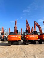 Harga Terbaik Langsung dari Pabrik Excavator ZX200 20 Ton Berkinerja Tinggi Desain Ringkas Bertenaga dan Handal untuk Pekerjaan Pemindahan Tanah Berat