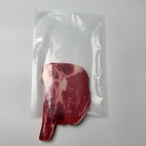 Sacs sous vide noirs pour emballage alimentaire, impression sérigraphique, thermoscellables, pour <span class=keywords><strong>pain</strong></span>, sacs d'emballage alimentaire transparents en plastique sur rouleau PE PA - Product Image 1
