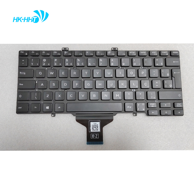HK-HHT NEW BR Brazilian Laptop Keyboard Teclado for Dell Latitude 5400