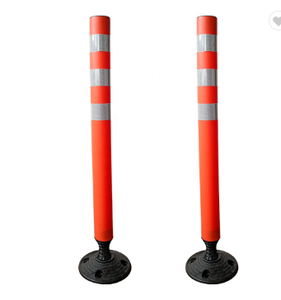 Postes Delimitadores de Tráfico Naranja para Estacionamiento y Calle, Venta al por Mayor de Fábrica - Product Image 4