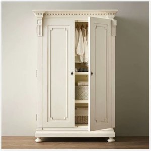 Armadio <span class=keywords><strong>Vintage</strong></span> in Legno Massello di Quercia per Camera da Letto Americana - Product Image 5