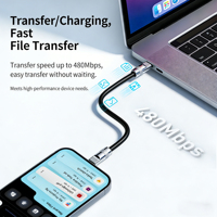 Cable de Carga Rápida USB-C a Tipo-C PD de 240W 5A con Núcleo de Cobre Puro y Revestimiento de Silicona para iPhone 17 y PC