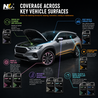 Produits chimiques professionnels pour l'entretien automobile 4L, formules multiples pour le nettoyage, la décontamination, la restauration et le detailing