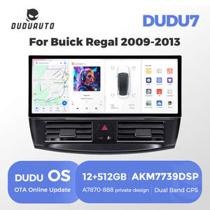 DUDUAUTO 12.3 "DUDU7 2400*900 Écran de lecteur multimédia stéréo pour Buick Regal 5 pour Opel Insignia G09 ZG09 2008 - 2013 - Product Image 4