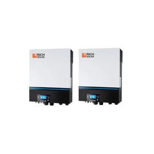 อินเวอร์เตอร์พลังงานแสงอาทิตย์แบบไฮบริด Richsolar 37684 กำลังไฟฟ้าต่อเนื่อง 13,000 วัตต์ ช่องสัญญาณเดียว 12V/24V เป็น 230VAC 50/60Hz ประสิทธิภาพ 98% รุ่น 37684 - Product Image 3