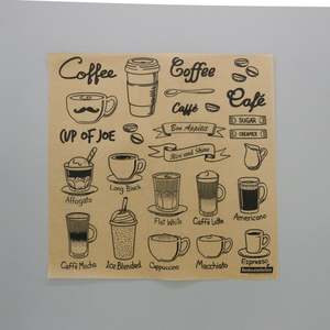 Food Safe Grade <b>Burger</b> Cheese <b>Wrapping</b> 40g Food Packaging White Greaseproof Sandwich <b>Paper</b> with logo - Product Image 5