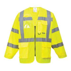 PORTWEST - S475YERXL Chaqueta amarilla ejecutiva de alta visibilidad-EAN 5036108042920 ROPA DE TRABAJO DE 2017 - Product Image 1