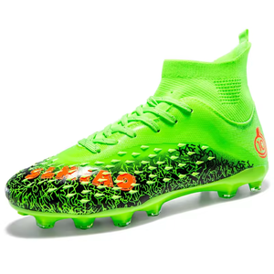 Chaussures de football d'extérieur pour hommes et femmes 2025, chaussures de football pour jeunes étudiants, chaussures de football à tige haute, chaussures de football d'entraînement professionnelles - Product Image 2