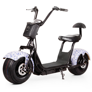 Scooter électrique tout-terrain Citycoco 2026 Brésil, pneus larges, 2000W, homologué EEC, deux roues - Product Image 4