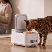 DRH Distributeur automatique intelligent de nourriture humide pour chats avec refroidissement semi-conducteur, Vente en gros