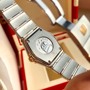 Reloj de Lujo de Alta Gama con Movimiento de Cuarzo, Correa de Acero Inoxidable, Resistente al Agua para Uso Diario, Diseño de Marcadores de Hora con Forma de Estrella, para Omega - Product Image 4