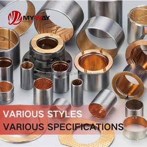 MYWAY High Precision Low Friction Steel-Backed Bronze Powder OEM Bimetallic Bearing Sleeve 0.01mm Tolerance <strong>Bushes</strong> - Product Image 3