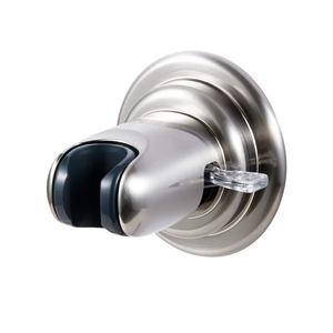 2024 Aquamate usine pas de perçage sans clou salle de bain Chrome support de douche ABS plastique ventouse support de douche réglable - Product Image 2