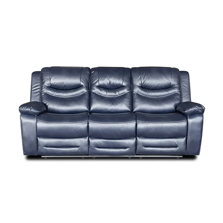 Wholesale Living Room European Leather Electric Recliner Sofa