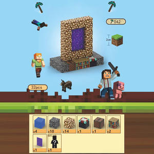 ชุดของเล่นบล็อกก่อสร้างแม่เหล็ก3D ของเล่นบล็อกตัวต่อ - Product Image 5