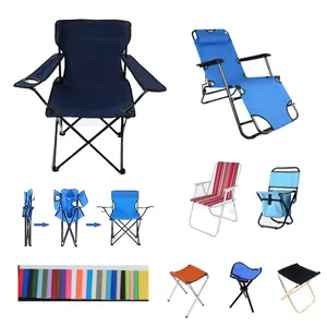 Silla plegable portátil para exteriores, silla de playa y acampada, fácil de llevar, promoción personalizada, JFC-06