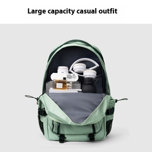 Sac à dos pour ordinateur portable étanche léger de grande valeur pour homme femme lycée Juniors grande capacité pour voyage randonnée fermeture éclair - Product Image 4