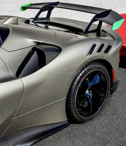 Alerón trasero de fibra de carbono completamente seco estilo OEM para <span class=keywords><strong>Ferrari</strong></span> SF90 actualizado a SF90XX 2023 + - Product Image 5