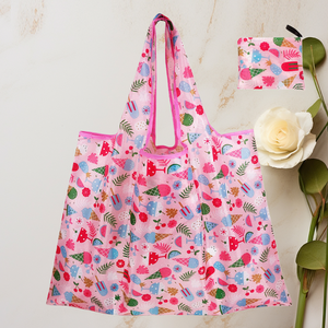 Bolsas de Compras Reutilizables Personalizadas, Ecológicas, Plegables, de Poliéster Resistente a Desgarros, con Logotipo - Product Image 2