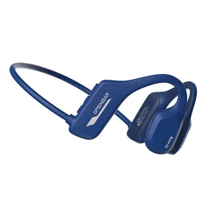 IP68 su geçirmez yüzme eğitim kulaklık kulaklık Bluetooth kablosuz kemik iletim kulaklık 8GB bellek ile Mp3
