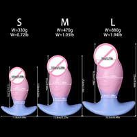 Nouveau Dildo en Silicone Façonné, Ultra-Doux, pour Utilisation Extérieure, Plug Anal, Jouet pour la Stimulation de la Caméra Postérieure, pour la Masturbation Masculine et Féminine, pour l'Épanouissement Adulte