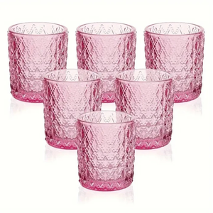 Vente en gros <span class=keywords><strong>de</strong></span> bougeoirs en verre personnalisés OEM style diamant, en <span class=keywords><strong>cristal</strong></span> tricolore, décoration d'intérieur pour la Saint-Valentin - Product Image 2