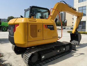 Excavadora de cadenas marca Crawler 9075f con potente motor de 36.8kw, miniexcavadora de 7.5 toneladas en stock - Product Image 5