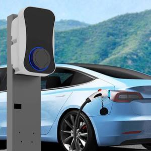 Usine Oem Ocpp 7kw 11kw 22kw Chargeur <span class=keywords><strong>Ev</strong></span> monophasé Type 2 Prise GBT Station de recharge pour voiture électrique - Product Image 3