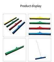 Grande raclette réglable pour le nettoyage des vitres Racloir à verre Conception spéciale Profil souple EVA PP Matériau Poignée pour le nettoyage des sols