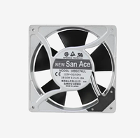 Sanyo 109S074UL 12038 115V AC 18W 120x120x38mm 103CFM 3100RPM Kabel Penghubung Kipas Pendingin Kabinet Chassis Volume Udara Besar