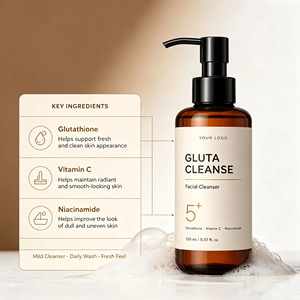 Nettoyant Visage au Glutathion, Vitamine C et Niacinamide – Soin Quotidien pour la Peau – Marque Privée OEM - Product Image 2