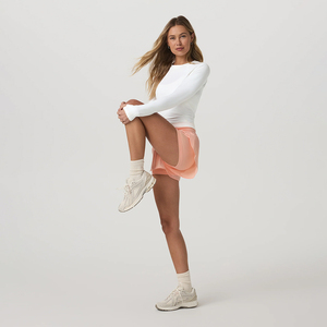 Shorts de sport 2 en 1 pour femmes, respirants, pour la course à pied, le yoga, la <span class=keywords><strong>randonnée</strong></span>, athlétiques, à séchage rapide, avec doublure et poches pour téléphone - Product Image 5