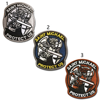 Saint Michael Protect Us bordado moral Star Wars táctico bordado insignia brazalete parches